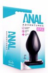 ANAL ADVENTURES XL PLUG BLACK