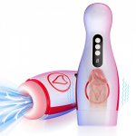 Masturbator - Vibrating  Masturbation Cup , 7 Suction Power, 7 Vibration Setting