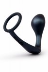 Silikonowy korek analny b-Vibe Ringer Cock Ring & Plug