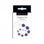 Plug/kulki- Me You Us Dragonz Tail Anal Beads Violet