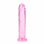 Straight Realistic Dildo with Suction Cup - 8'' / 20