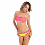 Bikinis 2018 New Sexy Bikinis Women Swimsuit Crochet Brazilian Bikini Set Bandeau Biquini Push Up Swimwear Female Swim suits S-L