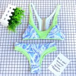 Sexy Biquini Crop Top Swimwear Sport Beachwear Zipper Swim Bathing Suit Girl Bikini Swimming Costumes for Women Swimsuit Bather