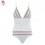 UCHIHA LQ 2018 Sexy White Lace High Waist Swimsuit Bikini Set Solid Bikinis Women Push Up Swimwear Banting Suit Swim