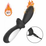 USB Charging 30 Speeds Smart Heating Prostate Massger Dildo Vibrators For Women,G Spot Vagina Message Anal Plug Vibrator Sex Toy