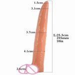 Huge Deer Dildo Simulation Long Penis Suction Cup Penis Large Dildo Anal Sex Toys Anus Butt Plug Vagina Masturbator Sex Products
