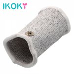 Ikoky, IKOKY Penis Ring Electro Stimulation Therapy Massager Male Masturbation Electric Shock Medical Sex Toys for Men Cock Ring