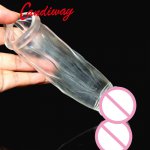 dildo cover Extender Reusable lasting Impotence contraceptive extension Delay ejaculation G point penis sleeve Sex toys for Men