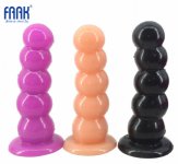 FAAK big anal plug anal beads strong Sucker anal balls butt plug prostata massage anus stimulate butt plugs sex toys for couples