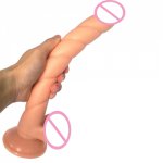 32*4cm Super long Realistic Dildo Soft Anal Dildos butt plug With Suction Cup Flexible Artificial Penis Dick Sex Toys for woman