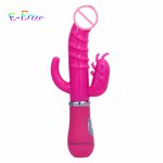 Orissi, ORISSI Rabbit Vibrators 10 Speed Dildo Clit Vibrator Sex Vibrator for Women Massager USB Rechargeable Adult Toy Sex Products