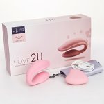 Wowyes, Wowyes Waterproof Silicone C Type Dual Motor Vibradores Remote Control Clitoris & G Spot Vibrators For Couples Adult Sex Toys