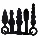 Smooth Silicone Dildo Vibrator Male Prostate Massage Anal Plug G Spot Butt Plug Anal Toys Adult Masturbation Sex Toys for Couple