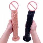 Super Long and Thick 35*5CM Dildo Artificial Simulate Penis With Suction Cup Horse Dildo Female Masturbator Sex Toys for woman. 