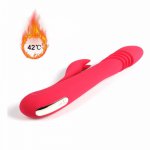 10 Mode Stretchable Dildo Vibrators With Heating Sex G Spot Massage Vaginal Stimulation Vibrating Masturbator Sex Toys for Women