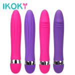 IKOKY AV Stick Dildo Vibrator G-spot Masage Adult Products Speed Adjustable Sex Toys for Women Clitoris Stimulator Magic Wand