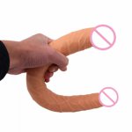 Flexible Artificial Penis Dick Super Realistic Double Head Huge Dildos For Lesbian Butt Plug Anal Dido Adult Sex Toys For Woman